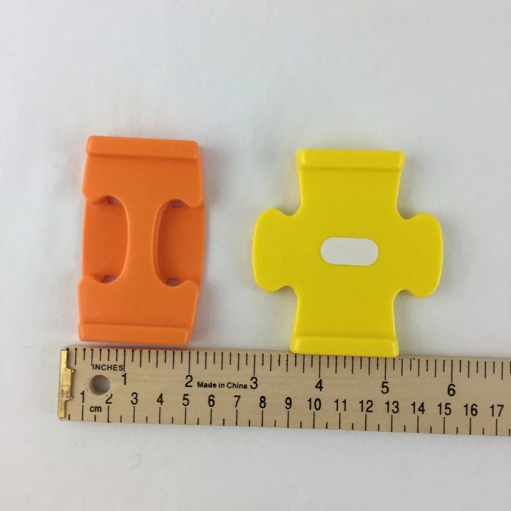 VTech Go‎ Go Smart Wheels 5pc Track Connectors Yellow Orange 1/4 ST M&F